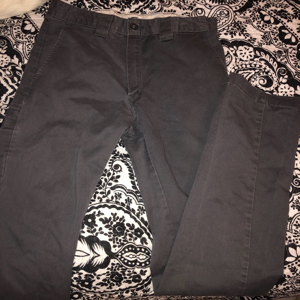 Dickies straight leg gray pants